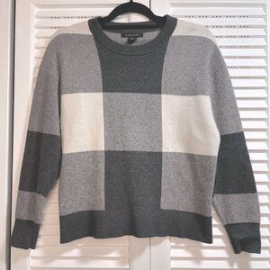Tahari Plaid Sweater